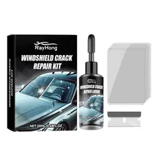 Rayhong pára-brisa à prova de vento kit de cuidados com rachaduras visão clara kit de remodelação de carro de viagem