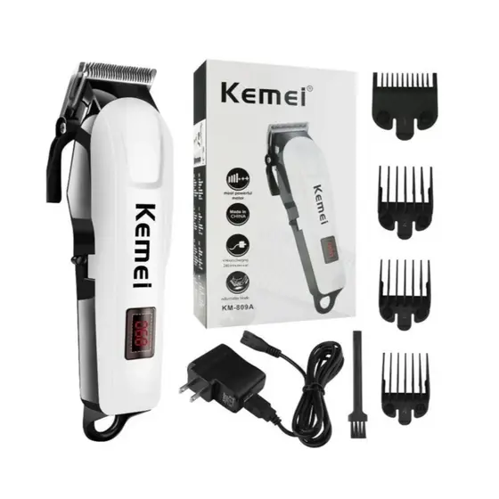 Máquina De Corte De Cabelo Kemei Km 809A
