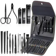 Kit 16 Pçs/Set Profissional Aço inoxidável Para Manicure Pedicure boa qualidade