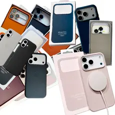 Capa Magsafe De Couro IPhone 17 17Pro 17 Pro Max + Película Câmera Capinha Com Indução Magnética