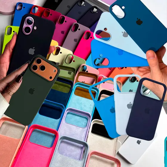 Capinha Case iPhone 17 /17 Pro/17 Pro Max Silicone Aveludada Capa Premium
