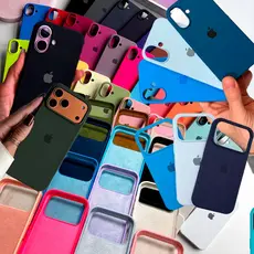 Capinha Case iPhone 17 /17 Pro/17 Pro Max Silicone Aveludada Capa Premium