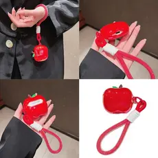 MR Capa Protetora Elegante Com Decoração De Folhas Para Fones De Ouvido Pro2 Aderência Antiderrapante C4VA