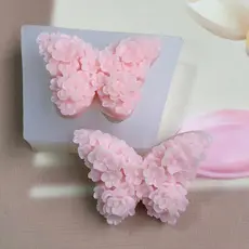 🔥 Fácil Desenformar 🔥 molde de silicone VENDA QUENTE Molde para Sabonete Artesanal Flor Borboleta Molde De silicone fl