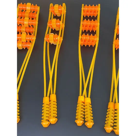 🔥 Massageador Manual Portátil 🔥 Rolo para Relaxamento Muscular Massageador para Alívio do Estresse Rolo de Massagem Co