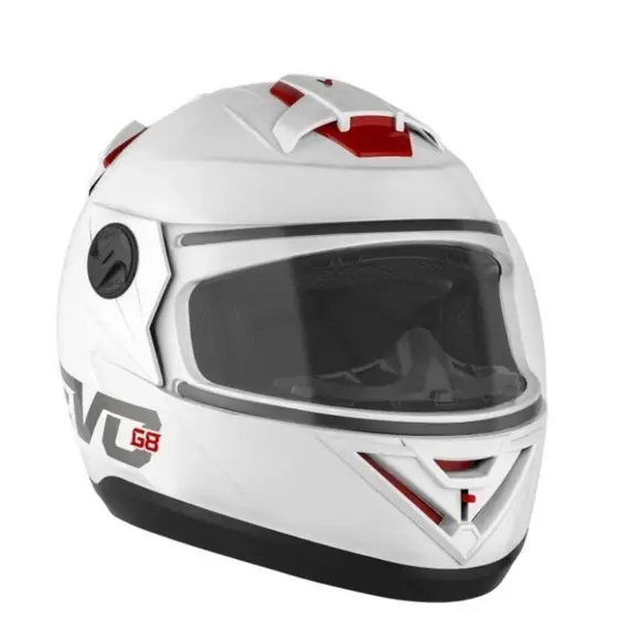 Capacete Fechado Evolution G8 branco 60