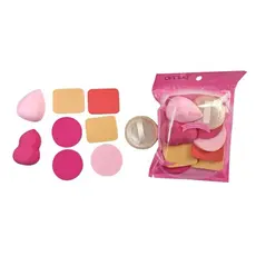 KIT 9 Esponja de Maquiagem para Aplicação Perfeita