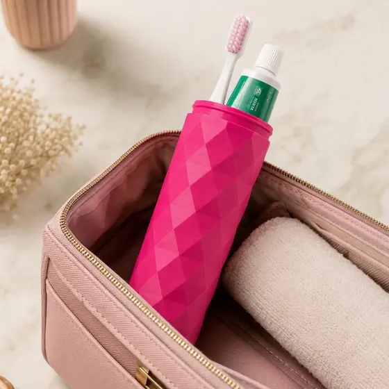Estojo Multiuso Organizador Moderno para Mesa, Bolsa, Escritório e Viagem Compacto