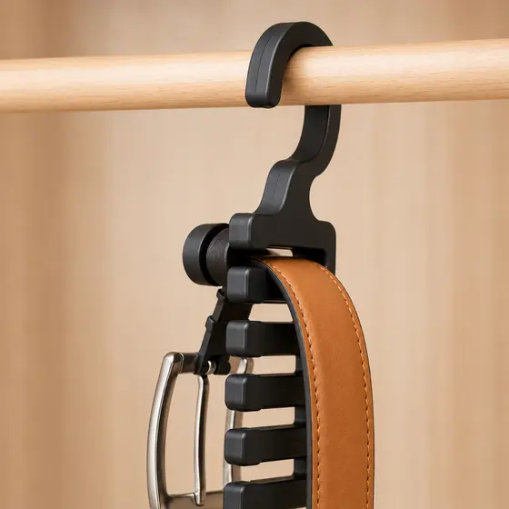 Cabide de Cinto Organizador de Armário Suporte para Cintos Moderno Funcional
