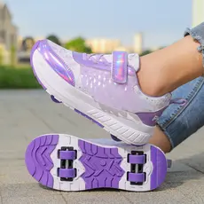 Meninos meninas sapatos de quatro rodas sapatos de corrida crianças esportes ao ar livre Indoor lazer patins polia desta