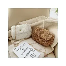 Outono inverno estilo peludo pequeno saco feminino 2020 inverno novo estilo na moda versão coreana na moda saco do mensa