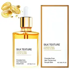 Óleo Corporal Gouda Silk, Nova Textura de Seda 2025, Elixir Facial Leve, Óleo Hidratante para a Pele para Cuidados Diári