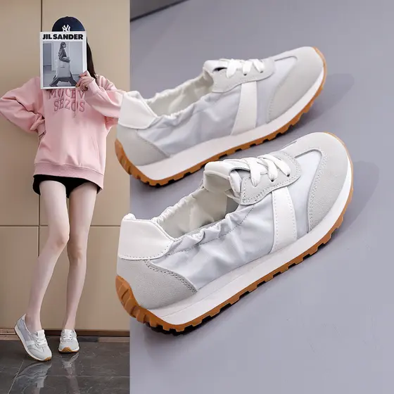 Moda All-Match versão coreana Forrest Gump sapatos femininos 2026 primavera estudante esportes tênis de corrida sapatos