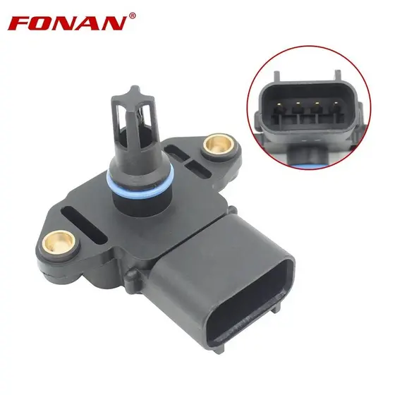 Sensor De Pressão Absoluta Do Coletor De Mapa FONAN Para Land Rover Range L322 L320 4.2 Descoberta III L319 2.7 TD 1N1A9