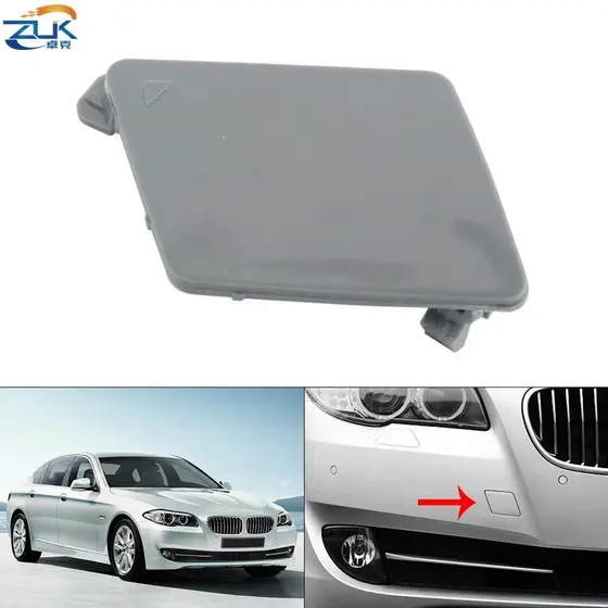 Tampa Do Reboque Da Olho Gancho De Transporte Para-Choque Dianteiro ZUK Sem Pintura 51117246868 BMW 520 523 525 528 530 