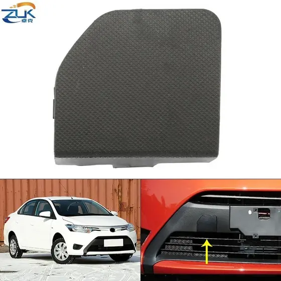 ZUK Fornt Pára-Choques Gancho De Reboque Guarnição Capa 52721-0D050 Para Toyota Vios NSP15 # 2013-2016 Tampa De Olho De 