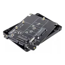 Case Ssd M2 NGFF E mSATA P/ Sata 3 6gbs Adaptador Gaveta 2.5 - NÃO SERVE PARA NVME