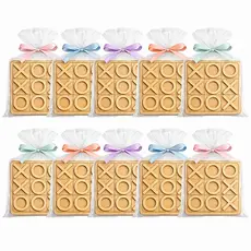 Kit 30 Jogos da Velha com Tabuleiro 10x10 em MDF 2,7 mm Presentes/Lembrancinhas/Jogos Educativos