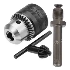 Adaptador SDS Plus Mandril 1/2 Polegada Engate Rápido para Furadeira e Martelete