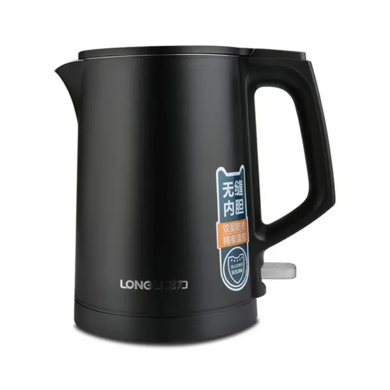 Longli 8860 Chaleira Elétrica Chaleira Elétrica 304 Aço Inoxidável 0.8L Escritório Hotel Dormitório Chaleira Elétrica