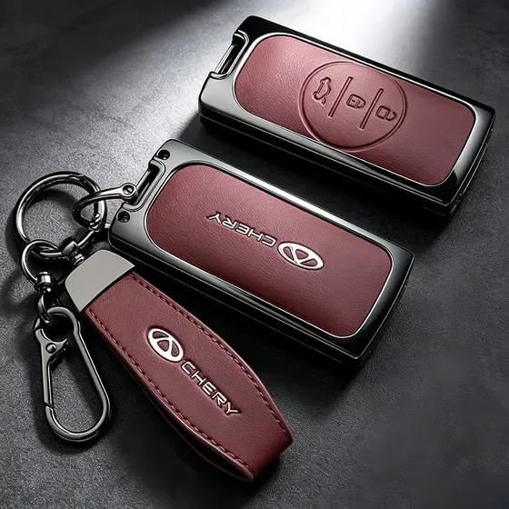 Compatível com CHERY Tiggo7pro 5X Tiggo 3X Tiggo 7 Tiggo 5 Tiggo 3 EXEED LX/TXL Capa de Chave Cobertura Total Unissex MQ