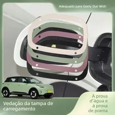 Anel de Vedação de Silicone para Porta de Carregamento Geely EX2 Pro/Geome EV EX2 ENB1