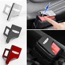 Fivela de Cinto de Segurança Oculta para Carro Geely Coolray Okavango Emgrand GX3 Pro EX5 Acessórios BI3W