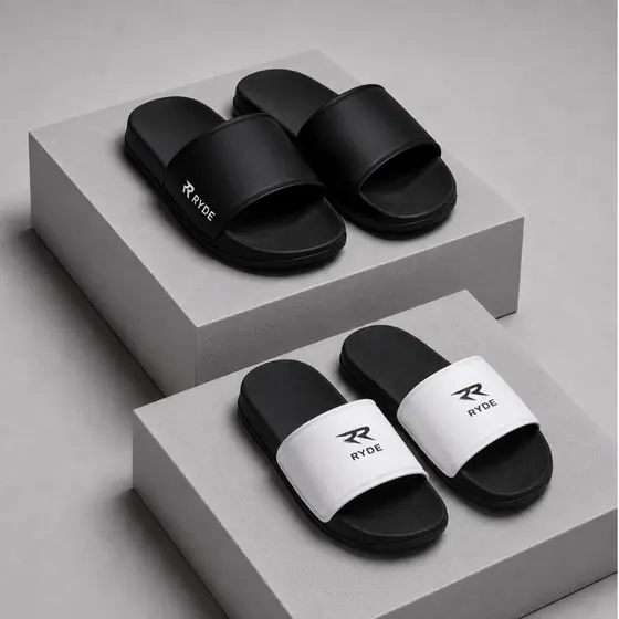 Kit Slide 2 Pares Chinelo Masculino Confortável Macio Antiderrapante Estilo Casual Passeio Lazer Uso Diário Premium