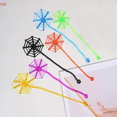 10 peças de brinquedos de escalada em rede de aranha elástica e retrátil, adequados para presentes de festas de aniversá