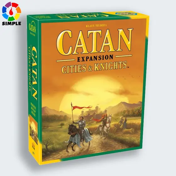 Catan: Pacote de Expansão de Estratégia para o Jogo de Tabuleiro City and Knights