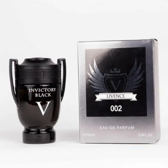 Perfume Masculino Importado Black - 002 Fragancia Marcante entrega rapida