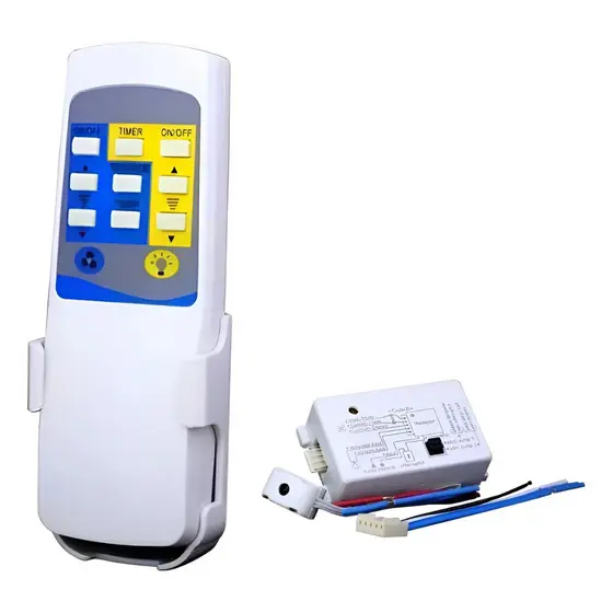 Controle Remoto Universal Inteligente para Ventilador de Teto E Lâmpada + Suporte Brinde