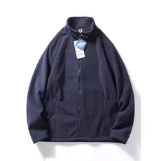 Jaqueta de lã Polar dupla face masculina outono inverno jaqueta de lã jaqueta de comércio exterior masculino americano g