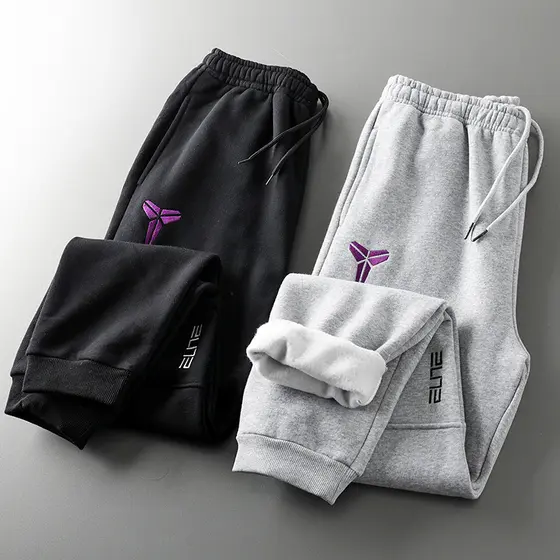 Calças masculinas de comércio exterior cauda Original único corte etiqueta calças esportivas retas outono inverno estilo