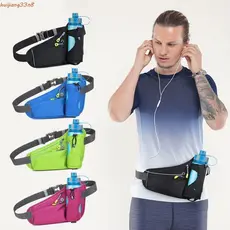 HUIJIANG Sports Fanny Pack , Bolsa Para Celular Com Alça Ajustável De Cor Sólida , Design Reflexivo