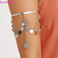 Pulseiras De Braço Superior KENTONSD , Corrente Com Borla Moderna E Requintada , Pulseira Ajustável De Pérola Aberta