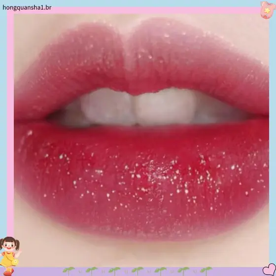Rubi Dourado Arrogante!Rico mil névoa macia dourada lama labial dourada Koi vermelho clareamento temperamento extravagan