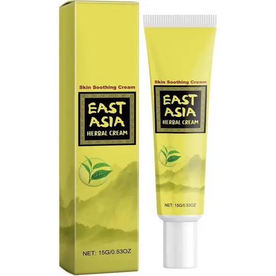 Creme Herbal - Creme Corporal Herbal do Leste Asiático, Hidratante e Calmante para a Pele - Alívio Natural para a Pele (
