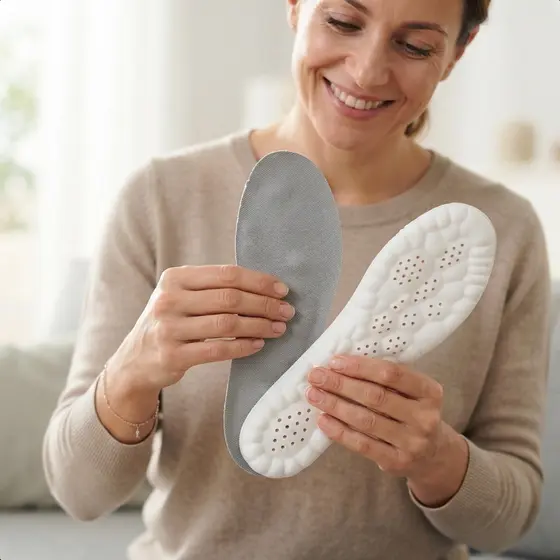 Palmilhas Ortopédicas 4D nuvem esportivas confortáveis para botas,tenis,coturno,chuteira,branca