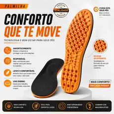 Palmilha ortopédica gel silicone alívio de dores esporão de calcâneo fascite,laranja