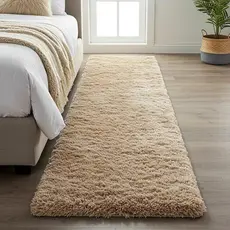 Tapete Passadeira 2,00 x 0,60 Quarto Sala Beira de Cama Felpudo Peludo