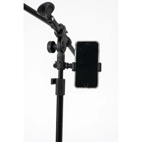 Suporte de Celular para Pedestal Musical, Cifras e para guidom de Moto, Gps