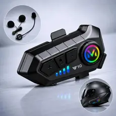 Fone de Ouvido de Capacete Moto Bluetooth Controle De Voz microfone para moto intercomunicador
