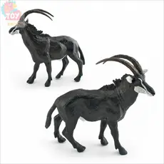 Crianças ciência brinquedos educativos simulação pradaria Animal selvagem antílope modelo antílope preto antílope tibeta