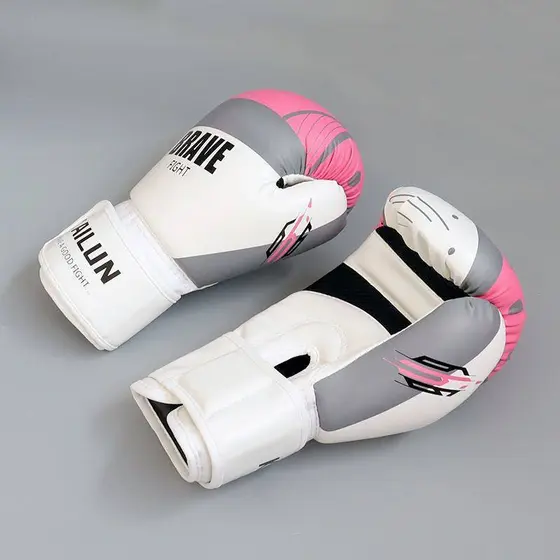 Adulto Luva De Boxe Crianças Luvas Homens E Mulheres Treinamento Saco De Areia Muay Thai Meio Dedo Luta YwBi