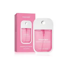 Spray Higienizador de Mãos Hidratante Power Mist, Tamanho Viagem 45ml/1.5 Fl oz, Portátil, Fofo, Multi-Sabor, Higienizad
