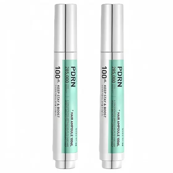 Ampola Capilar PDRN 100ml - Sérum Nutritivo para Couro Cabeludo com Extrato de Soja Preta e Ginseng Selvagem, Nutre o Co