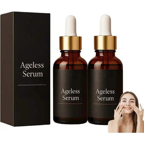 Sérum Anti-Idade Luxeveria, Poderoso Antirrugas Imediato, Sérum Anti-Idade, Sérum Facial Hidratante Herbionyx com Ácido