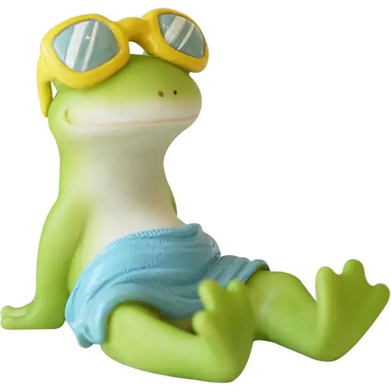 de Telefone CuteFrog, de Resina em Estilo Cartoon para Mesa, Escritório e Cabeceira, Decorativo para Ani