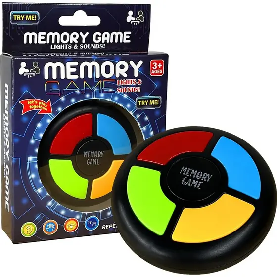 tingbowieGameBrinquedoEletrônicoPortátil,MemorizaçãoDeCorescomLuzeseSons